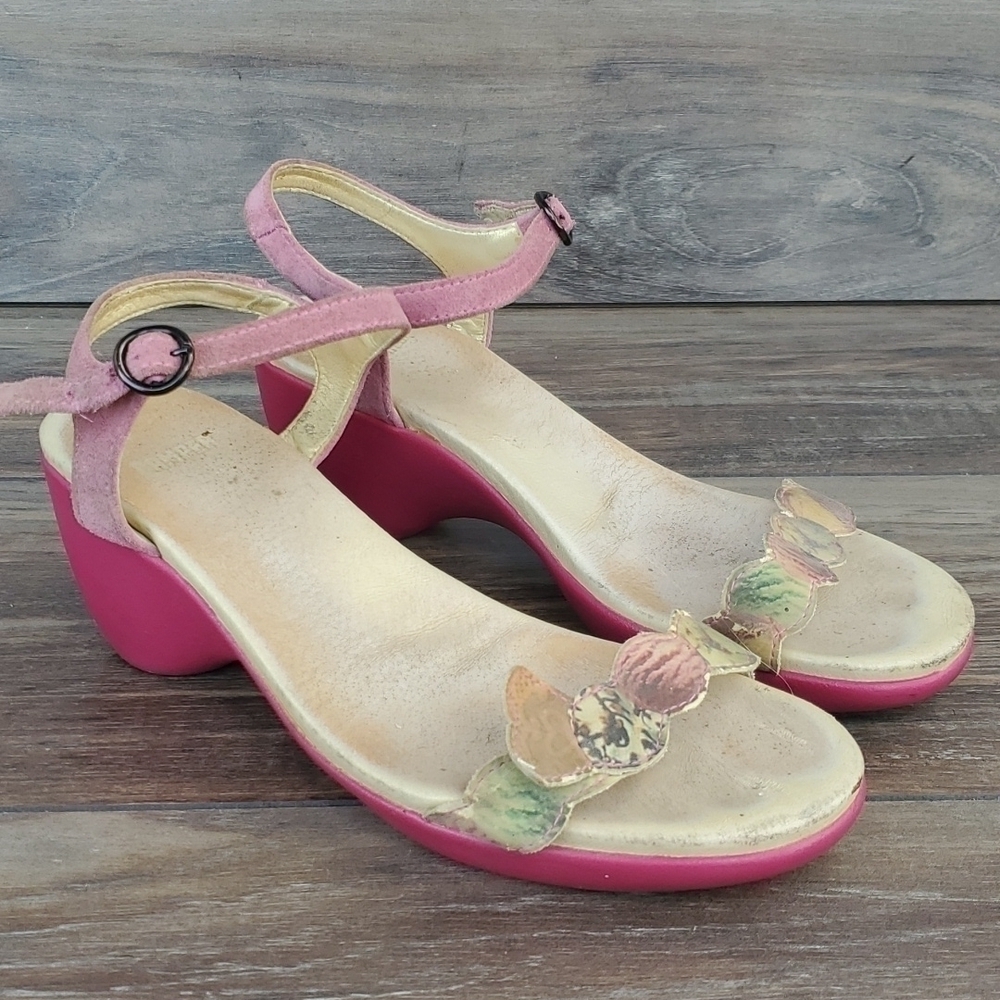 Camper Y2K heels ankle strap shoes sandals sz 40 us 7 - Picture 2 of 12